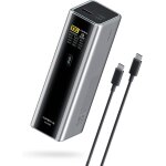 15 ultra 140w batterie externe 20000mah, 3 ports 210w puissance totale, power bank avec pps pd3. 1 cran ...