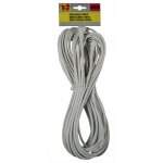 15m c�ble d'antenne tv coaxial connecteur double coud� 90 m�le femelle 6, 65