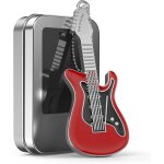16 go cl� usb m�moire flash 2. 0 rouge cle usb 16go e guitare m�tal pendrive clef usb avec coffret cadeau ...