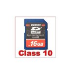 16 go qumox sd hc 16 g go class 10 carte m�moire secure digital