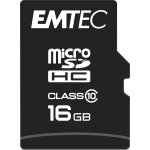 16gb microsd card class 10, ideal for smartphones and cameras, read speeds up to 20mb / s and write up ...