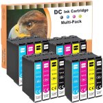 16x cartouches d'encre compatibles pour epson t0711 t0712 t0713 t0714 pour epson office b40w bx - 300f ...