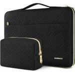 17. 3 inch laptop case for 17 - 17. 3 inch dell asus hp chromebook notebook, gold zip protective laptop ...