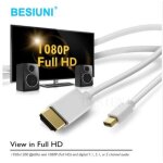 180cm minidp 2hdmi m - 1. 8m - cble adaptateur thunderbolt displayport mini display port dp vers hdmi ...