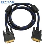 180cm rohs ¿ cble vido 1080p dvi vers dvi (24 + 1) mle vers mle, pour projecteur lcd hdtv, 1, 5m ...