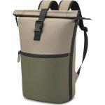 18l - 27l sac � dos pour ordinateur portable 17, 3 pouces, sac de voyage en cuir pu imperm�able, sac ...