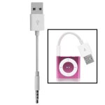 (#19) usb to 3. 5mm jack data sync & charge cable for ipod shuffle 1st / 2nd / 3rd / 4th / 5th / 6th ... (#19) usb to 3. 5mm jack data sync & charge cable for ipod shuffle 1st / 2nd / 3rd / 4th / 5th / 6th ...