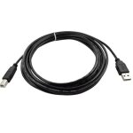 1m cble de donnes professionnel noir usb 2. 0 fil a  b bouche carre imprimantes scanner ligne de ...