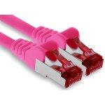 1x 15m c�ble de raccordement cat6 s / ftp pimf blindage cat. 6 c�ble r�seau rj45 c�ble ethernet dsl lan ...