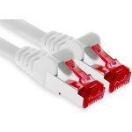 1x 50m cble patch cat6 s / ftp blindage pimf cble rseau cat. 6 rj45 cble ethernet routeur lan dsl ...