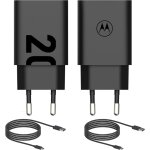 Chargers - 2 - 20w turbopower pack - chargeur mural / adaptateur secteur avec cble usb - c de 1 m.
