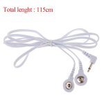 2 / 4 boutons électrode d'électrothérapie fils de plomb câble pour dizaines masseur connexion câble massage ... 2 / 4 boutons électrode d'électrothérapie fils de plomb câble pour dizaines masseur connexion câble massage ...