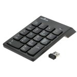 2. 4g clavier usb pav numrique sans fil nombre pad 18 touches mini numrique pour imac / macbook air ...