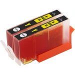 2 cartouches d'encre jaune pour remplacer hp 364y (xl capacité) compatible / non - oem pour hp photosmart ... 2 cartouches d'encre jaune pour remplacer hp 364y (xl capacité) compatible / non - oem pour hp photosmart ...