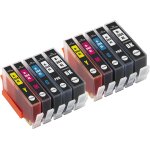 2 ensemble de 5 cartouches d'encre a remplacer hp 364 xl compatible / non - oem pour hp photosmart imprimantes ...