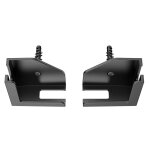 2 ensembles d'etagres murales fixes par adhsif ou vis, support de tlphone mural pour appareils avec ...