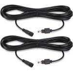 2 pack 5m cble rallonge pour spot solaire exterieur cable d'extension tanche ip65 uniquement pour projecteur ...