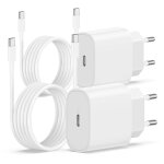 2 pack iphone 15 16 charger cable, 20 w usb c to c fast charger cable for iphone 16 pro / 16 pro max ...