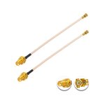 2 pièces u. f. l1 vers sma femelle câble coaxial faible perte 2 / 5cm u. f. l1 rg178 rf coaxial pigtail ... 2 pièces u. f. l1 vers sma femelle câble coaxial faible perte 2 / 5cm u. f. l1 rg178 rf coaxial pigtail ...