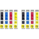 2 set de 4 cartouches d'encre remplace epson t0715 compatible / non oem pour imprimantes epson stylus ... 2 set de 4 cartouches d'encre remplace epson t0715 compatible / non oem pour imprimantes epson stylus ...