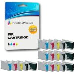 20 cartouches d'encre compatibles pour brother dcp - 130c 135c 150c 260c 330c 350c 357c 540cn 560cn 750cw ...