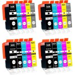 20 cartouches d'encre avec puce compatible avec canon pgi - 520 / cli - 521 pour canon pixma mp980 mp990 ... 20 cartouches d'encre avec puce compatible avec canon pgi - 520 / cli - 521 pour canon pixma mp980 mp990 ...