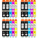 20 xl cartouches compatibles avec hp 364 xl pour deskjet 3070a 3520 3521 3522 3524 officejet 4610 4620 ...