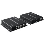 200m kvm ip extender, une paire de commutateurs multi - gigabit via rj45 cat5e / 6 1080p hdmi usb kvm ...