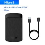 2020u3 - bk - orico botier ssd portable, botier de disque dur externe, prise en charge uasp hd, 2. ...