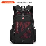 2025 etanche 17 / 20 pouces sac a dos pour ordinateur portable hommes avion voyage sac a dos femmes oxford ...