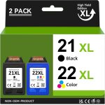 21 22 cartouche remanufacturé d'encre noir couleur pour hp 21 xl 22 xl pour imprimantes hp deskjet 3910 ... 21 22 cartouche remanufacturé d'encre noir couleur pour hp 21 xl 22 xl pour imprimantes hp deskjet 3910 ...