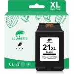 21 xl remanufactures cartouches d'encre pour hp 21 xl 21xl fax 1250 3180 deskjet f2120 f2280 f380 f390 ...