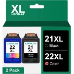 21xl 22xl cartouches d'encre compatibles pour hp 21 22 pour deskjet f380 f390 d2360 d2460 3940 d1530 ... 21xl 22xl cartouches d'encre compatibles pour hp 21 22 pour deskjet f380 f390 d2360 d2460 3940 d1530 ...