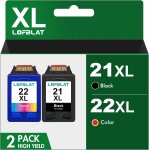 21xl 22xl cartouches d'encre compatibles pour hp 21 22 pour deskjet f380 f390 d2360 d2460 3940 d1560 ... 21xl 22xl cartouches d'encre compatibles pour hp 21 22 pour deskjet f380 f390 d2360 d2460 3940 d1560 ...