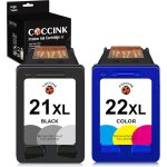 21xl 22xl cartouches d'encre remplacement pour hp 21 xl 22 xl deskjet f380 f370 3930 d2360 d2460 f2180 ... 21xl 22xl cartouches d'encre remplacement pour hp 21 xl 22 xl deskjet f380 f370 3930 d2360 d2460 f2180 ...