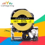22 couleurs de rubans de 18mm ss18kw compatibles epson label lk - 5wbn ruban de cassette de pour epson ...