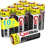 23a mn21 alcaline batterie 12 v sans mercure, 10 pièces en pack multi - économie (a23 / v23ga / lrv08 ... 23a mn21 alcaline batterie 12 v sans mercure, 10 pièces en pack multi - économie (a23 / v23ga / lrv08 ...