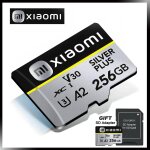 (256 gb - xiaomi slver) ultra micro mini carte sd 1 to 512gb carte mémoire sd 128gb 256gb a2 u3 v30 tf ... (256 gb - xiaomi slver) ultra micro mini carte sd 1 to 512gb carte mémoire sd 128gb 256gb a2 u3 v30 tf ...