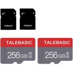 256gb carte mmoire micro sd classe 10 - carte tf haute vitesse avec adaptateur sd - pour tablette / ...