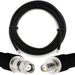 25m rp - sma m�le vers rp - sma femelle c�ble coaxial - hf400 flexible 50 ohm c�ble d'extension (�quivalent ...
