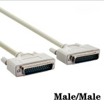 25pin db25 parallle mle  mle femelle lpt imprimante db25 cble m - m 1. 5m / 3m / 5 m / 10m cble ...