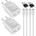 25w usb cchargeur 15wusb a adaptateur, pour�samsung galaxy ultra s25 / s24 / s23 / s22 / s21 / s20 / ...