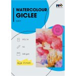 25xa4 papier photo aquarelle premium, mat 240g, jet d'encre gicle, papier photo beaux - arts textur, ...