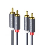 2m cble rca 2 mle vers 2 mle cble cinch audio stro compatible avec lecteur dvd platine cd haut ...