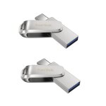 2pcs clé usb à double connectique ( usb type - c et usb type - a) sandisk ultra luxe 32go pour les appareils ... 2pcs clé usb à double connectique ( usb type - c et usb type - a) sandisk ultra luxe 32go pour les appareils ...