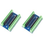 2pcs io shield carte d'extension d'adaptateur de terminal de contrôleur io shield plaque d'extension ... 2pcs io shield carte d'extension d'adaptateur de terminal de contrôleur io shield plaque d'extension ...