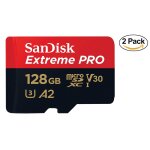 2pcs sandisk extreme pro carte mémoire micro sd 128go micro sdxc classe 10 uhs - i u3 v30 170mo / s a2 ... 2pcs sandisk extreme pro carte mémoire micro sd 128go micro sdxc classe 10 uhs - i u3 v30 170mo / s a2 ...