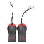 2x portable lecteur adaptateur cl� usb 2. 0 interface pr carte m�moire micro sd ens39680