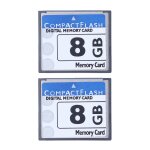 2x professional carte mémoire compact flash 8 go (whiteandblue) 2x professional carte mémoire compact flash 8 go (whiteandblue)