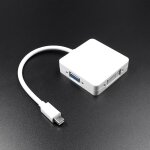 3 en 1 blanc - = 0. 5 m - câble adaptateur thunderbolt vers hdmi, vga, dvi, 3 en 1, pour imac, mac mini ... 3 en 1 blanc - = 0. 5 m - câble adaptateur thunderbolt vers hdmi, vga, dvi, 3 en 1, pour imac, mac mini ...